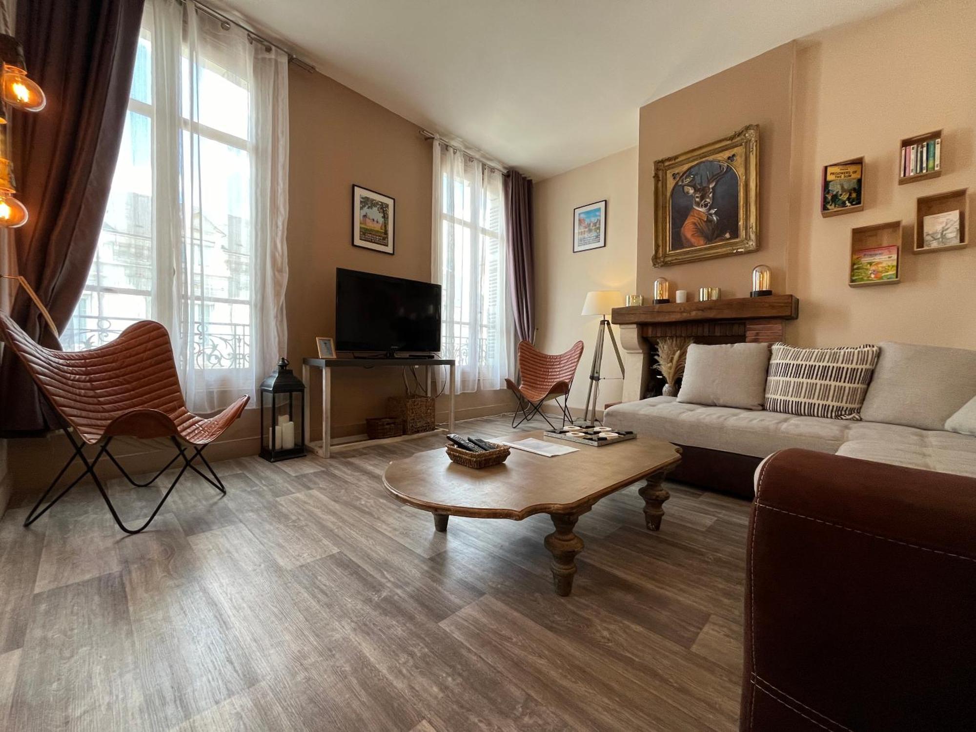 Cote Chateau - Grand Appartement Au Coeur De 블루아 외부 사진